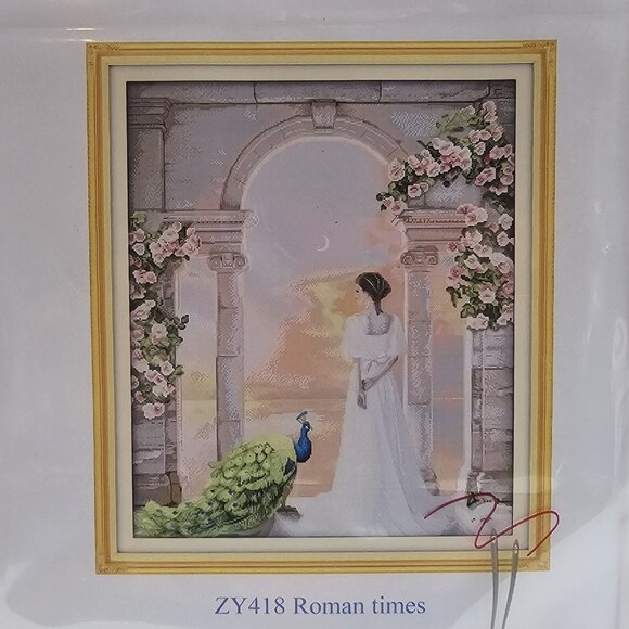 Maydear Roman Times Cross Stitch Kit Pre-Printed Fabric - Picture 3 of 5